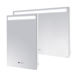 Le miroir Select XLS avec éclairage est disponible en deux tailles